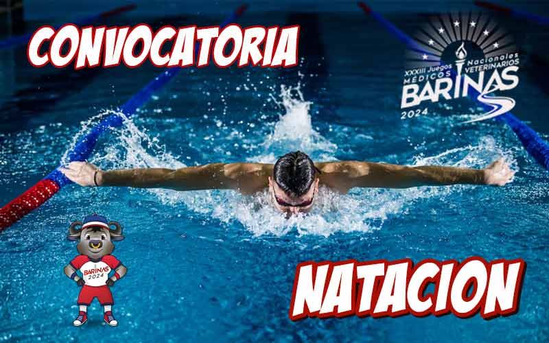 Convocatoria Natación